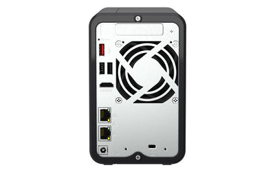 QNAP TS-264 NAS Tower Intel Celeron N5095 8 GB 0 TB QNAP QTS Nero, Oro [TS-264-8G]