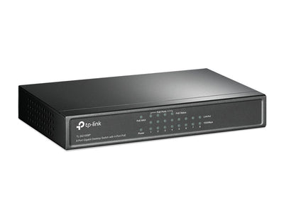 TP-Link TL-SG1008P switch di rete Non gestito Gigabit Ethernet (10/100/1000) Supporto Power over Ethernet (PoE) Nocciola [TL-SG1008P]