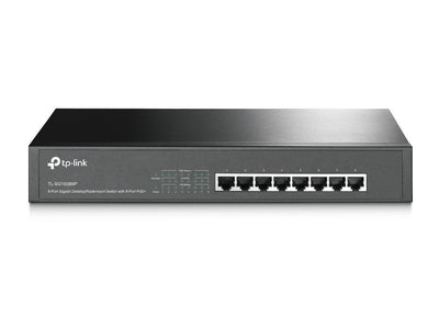 TP-Link TL-SG1008MP switch di rete Non gestito Gigabit Ethernet (10/100/1000) Supporto Power over Ethernet (PoE) Nero [TL-SG1008MP]