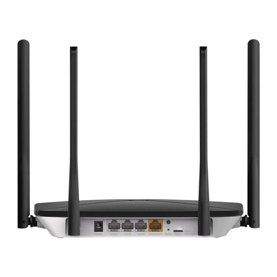 Mercusys MB115-4G router wireless Fast Ethernet Banda singola (2.4 GHz) Nero [MB115-4G]