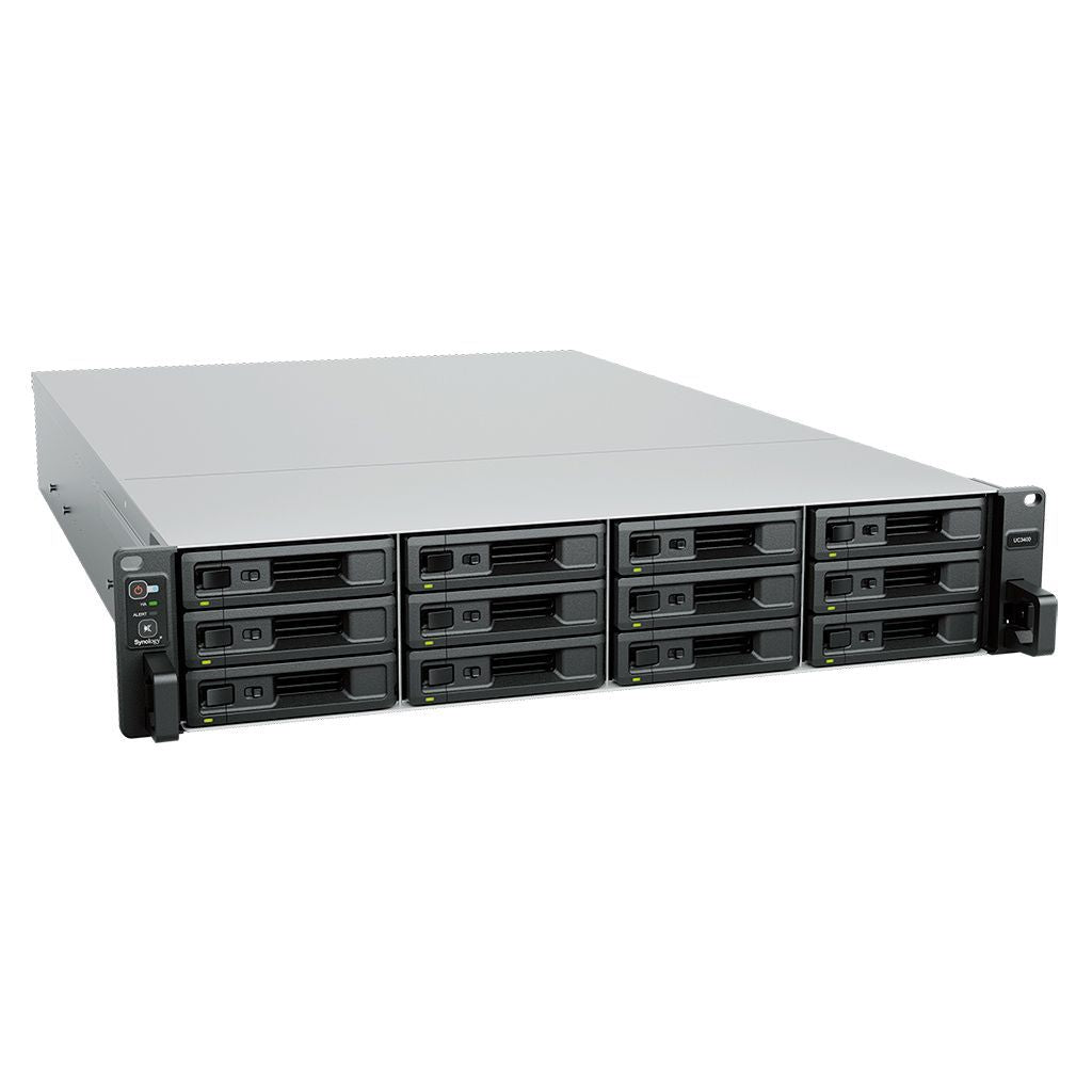 Synology UC3400 server NAS e di archiviazione Armadio (2U) Intel Xeon D D-1541 8 GB DDR4 0 TB [UC3400]