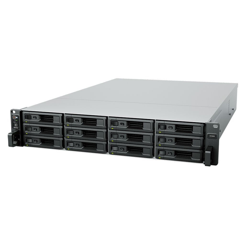Synology UC3400 server NAS e di archiviazione Armadio (2U) Intel Xeon D D-1541 8 GB DDR4 0 TB [UC3400]