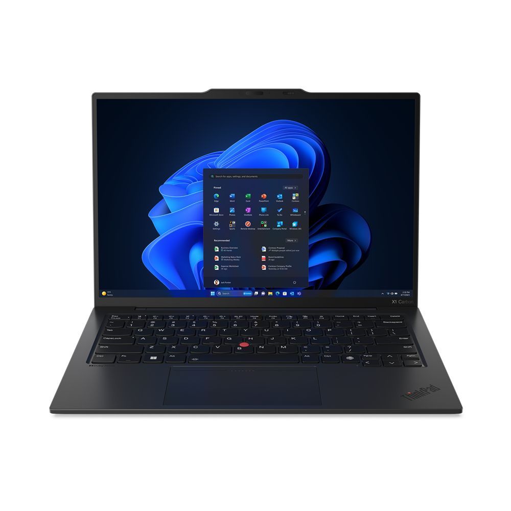 Lenovo ThinkPad X1 Carbon Intel Core Ultra 7 155U Computer portatile 35,6 cm (14") WUXGA 16 GB LPDDR5x-SDRAM 512 GB SSD Wi-Fi 6E (802.11ax) Windows 11 Pro Nero [21KC005LIX]