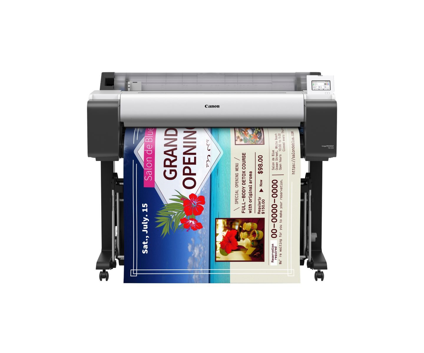 Canon imagePROGRAF TM-355 stampante grandi formati Wi-Fi Bubblejet A colori 2400 x 1200 DPI A0 (841 x 1189 mm) Collegamento ethernet LAN [6244C003]