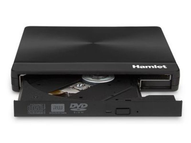 Hamlet XDVDSLIM3AC lettore di disco ottico DVDRW Nero [XDVDSLIM3AC]