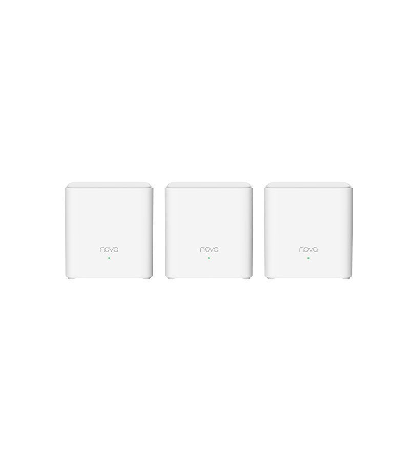 Tenda EX3-3 sistema Wi-Fi Mesh Dual-band (2.4 GHz/5 GHz) Wi-Fi 6 (802.11ax) Bianco 1 Interno [EX3-3]