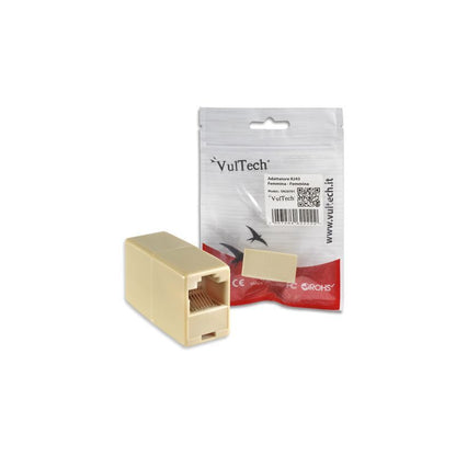 Vultech Adattatore Femmina-Femmina RJ45 [SN20701]