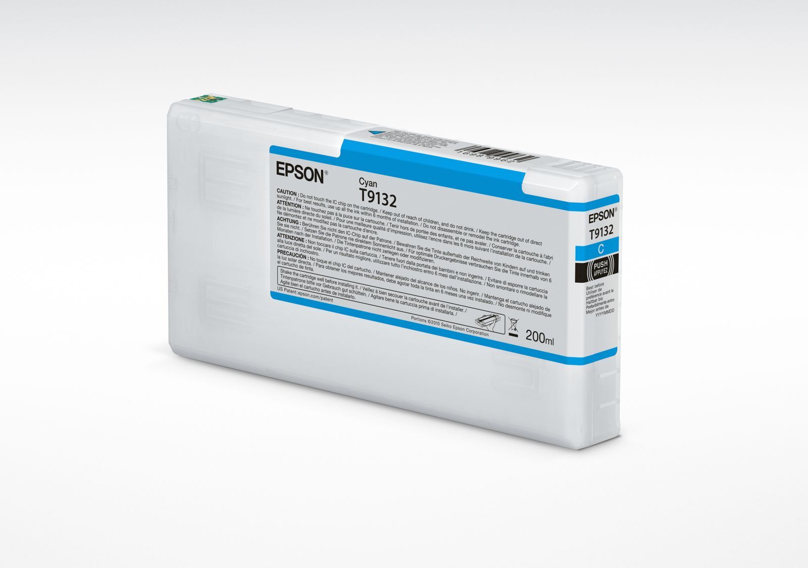 Epson T9132 Cyan Ink Cartridge (200ml) [C13T913200]