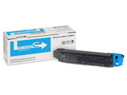 KYOCERA TK-5160C cartuccia toner 1 pz Originale Ciano [1T02NTCNL0]