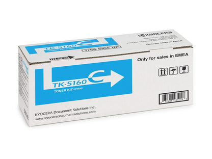 KYOCERA TK-5160C cartuccia toner 1 pz Originale Ciano [1T02NTCNL0]