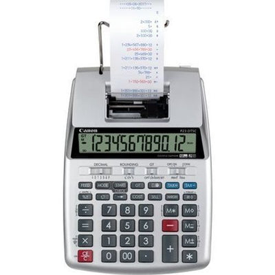 Canon P23-DTSC calcolatrice Desktop Calcolatrice con stampa Argento [2303C001]
