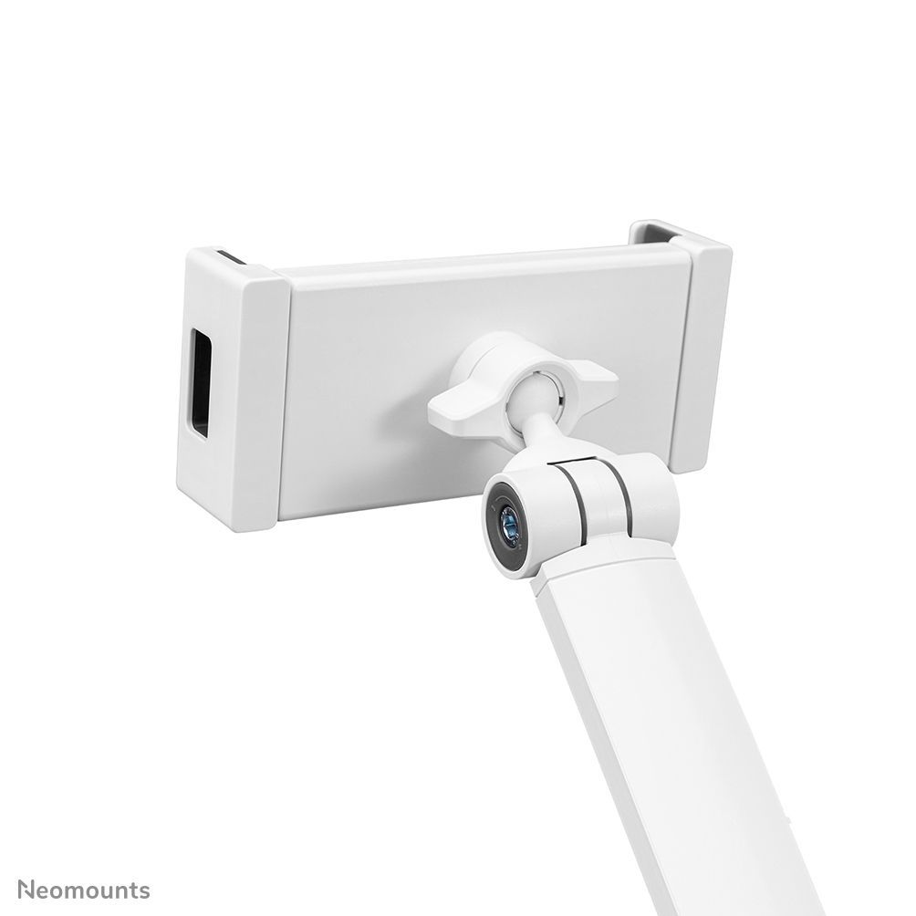 Neomounts DS15-545WH1 Morsetto da tavolo porta tablet 4.7-12.9" - universale - mobilità completa [DS15-545WH1]