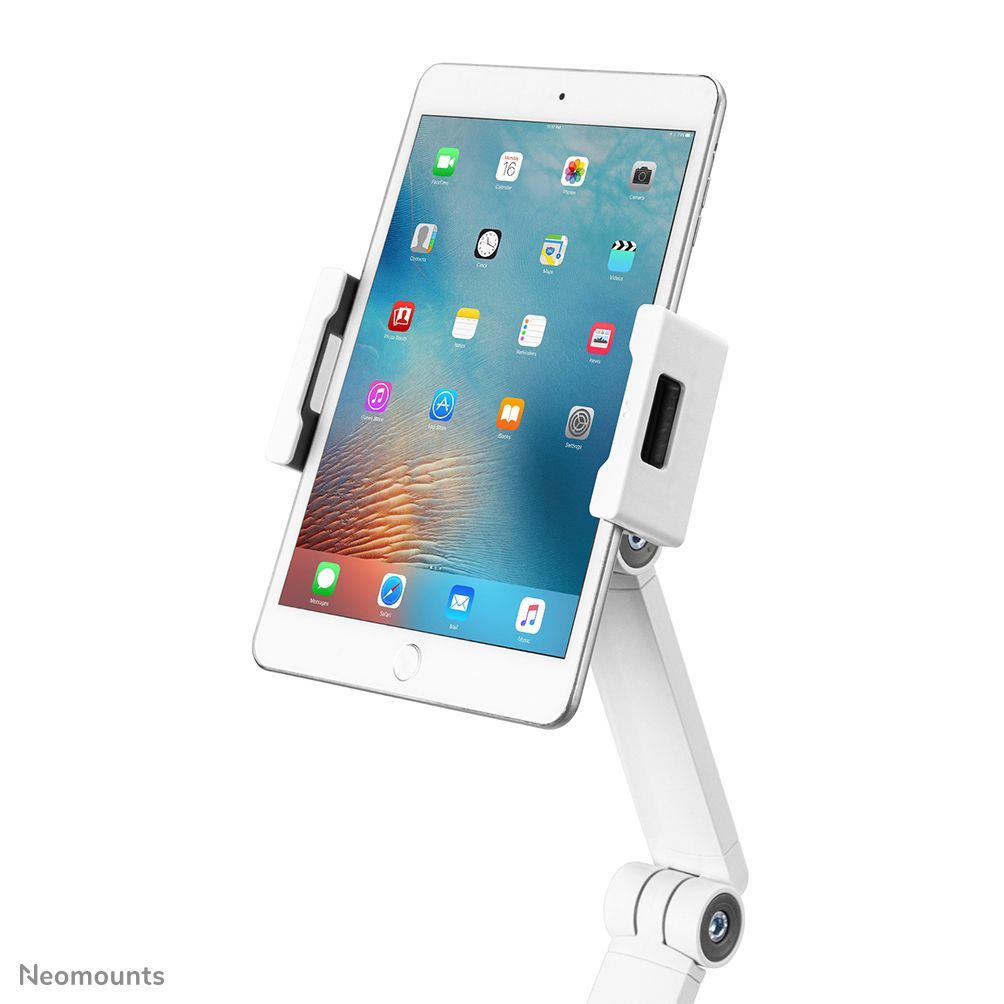 Neomounts DS15-545WH1 Morsetto da tavolo porta tablet 4.7-12.9" - universale - mobilità completa [DS15-545WH1]