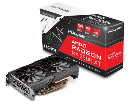 Sapphire PULSE Radeon RX 6500 XT AMD 4 GB GDDR6 [11314-07-20G]