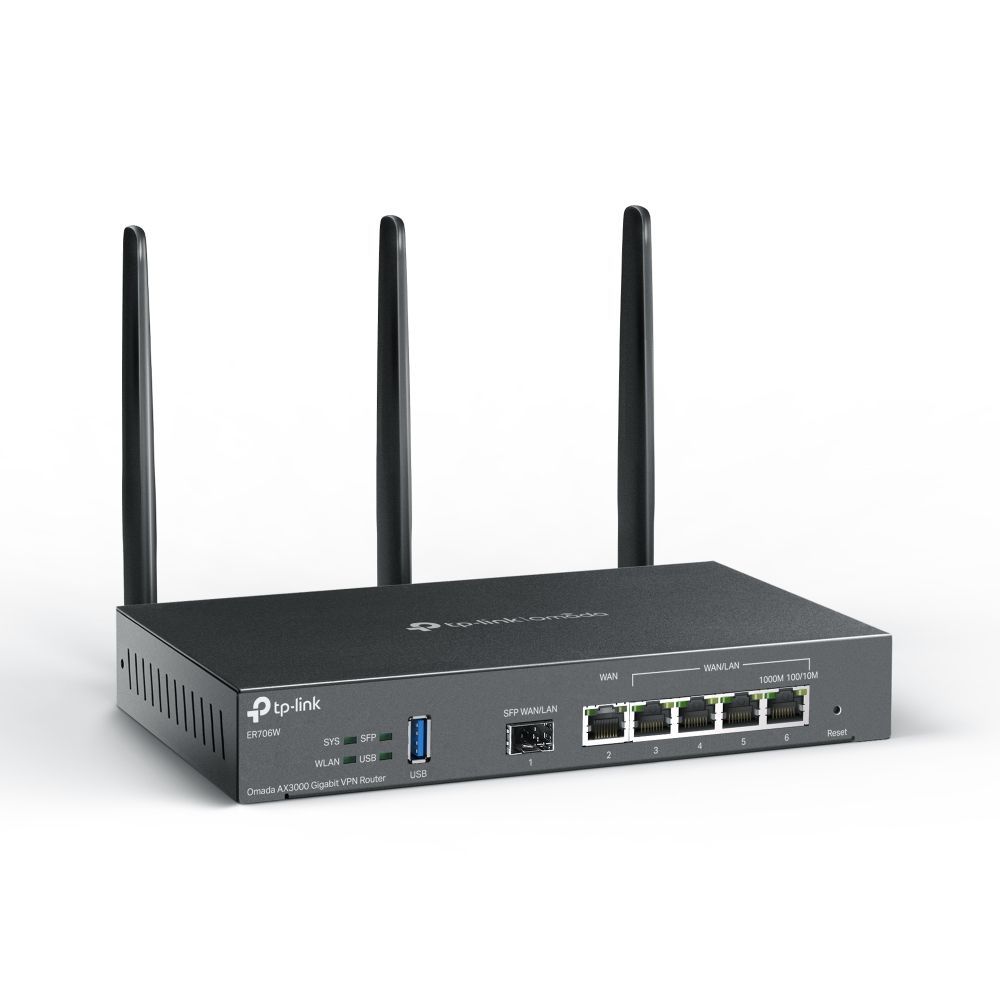 TP-Link Omada ER706W router wireless Gigabit Ethernet Dual-band (2.4 GHz/5 GHz) Nero [ER706W]