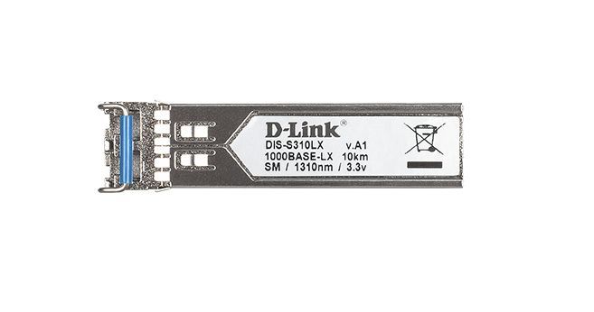 D-Link DIS-S310LX modulo del ricetrasmettitore di rete Fibra ottica 1000 Mbit/s mini-GBIC [DIS-S310LX]
