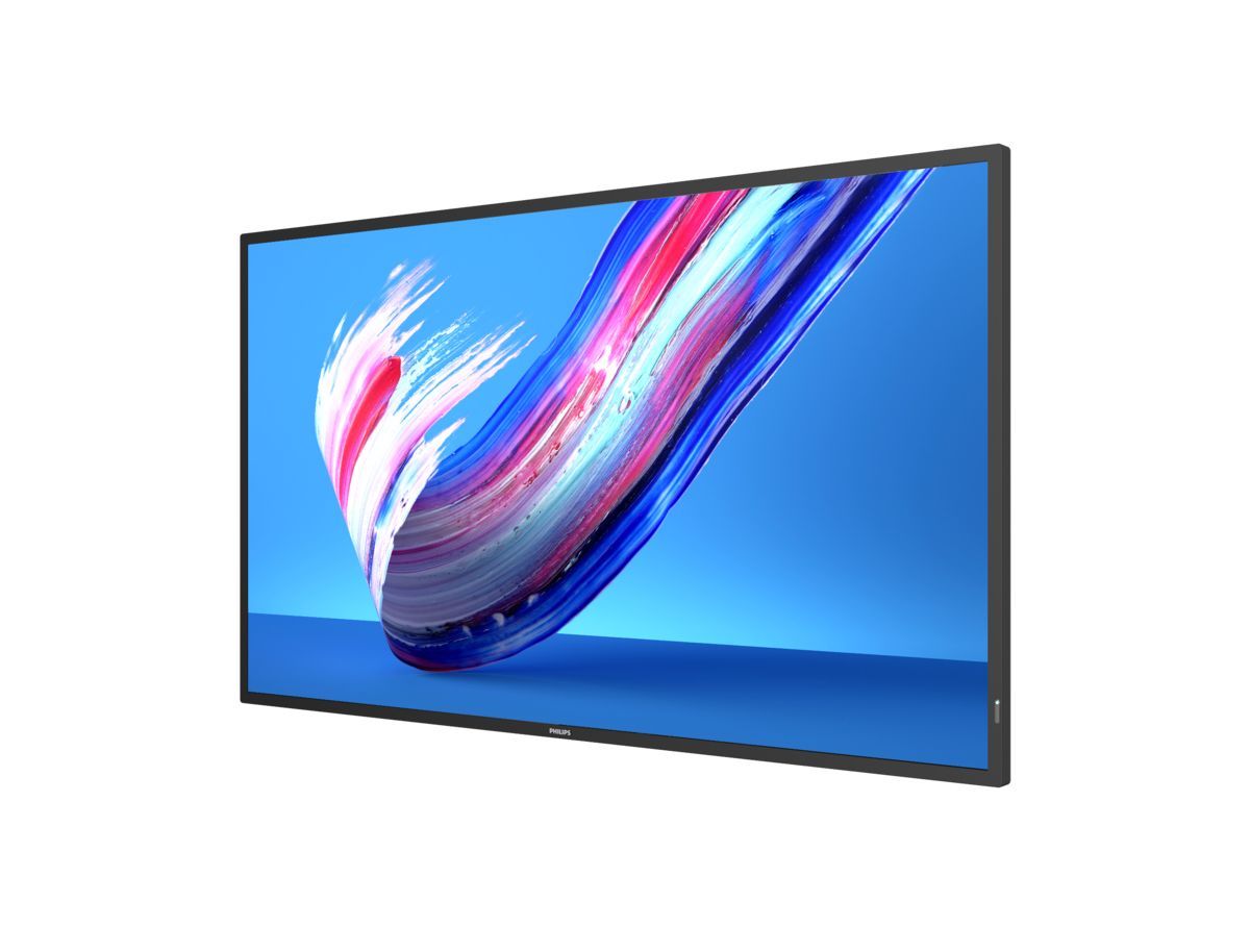 Philips 43BDL3650Q Pannello piatto per segnaletica digitale 109,2 cm (43") LCD Wi-Fi 400 cd/m Full HD Nero Processore integrato Android 10 18/7 [43BDL3650Q/00]