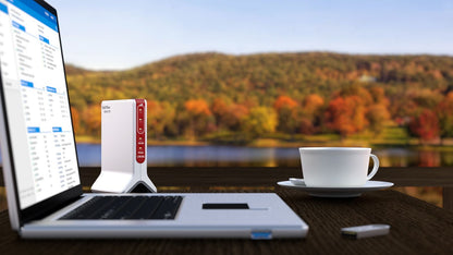 AVM FRITZ!Box 6820 LTE International router wireless Banda singola (2.4 GHz) Gigabit Ethernet 3G 4G Bianco [20002907]