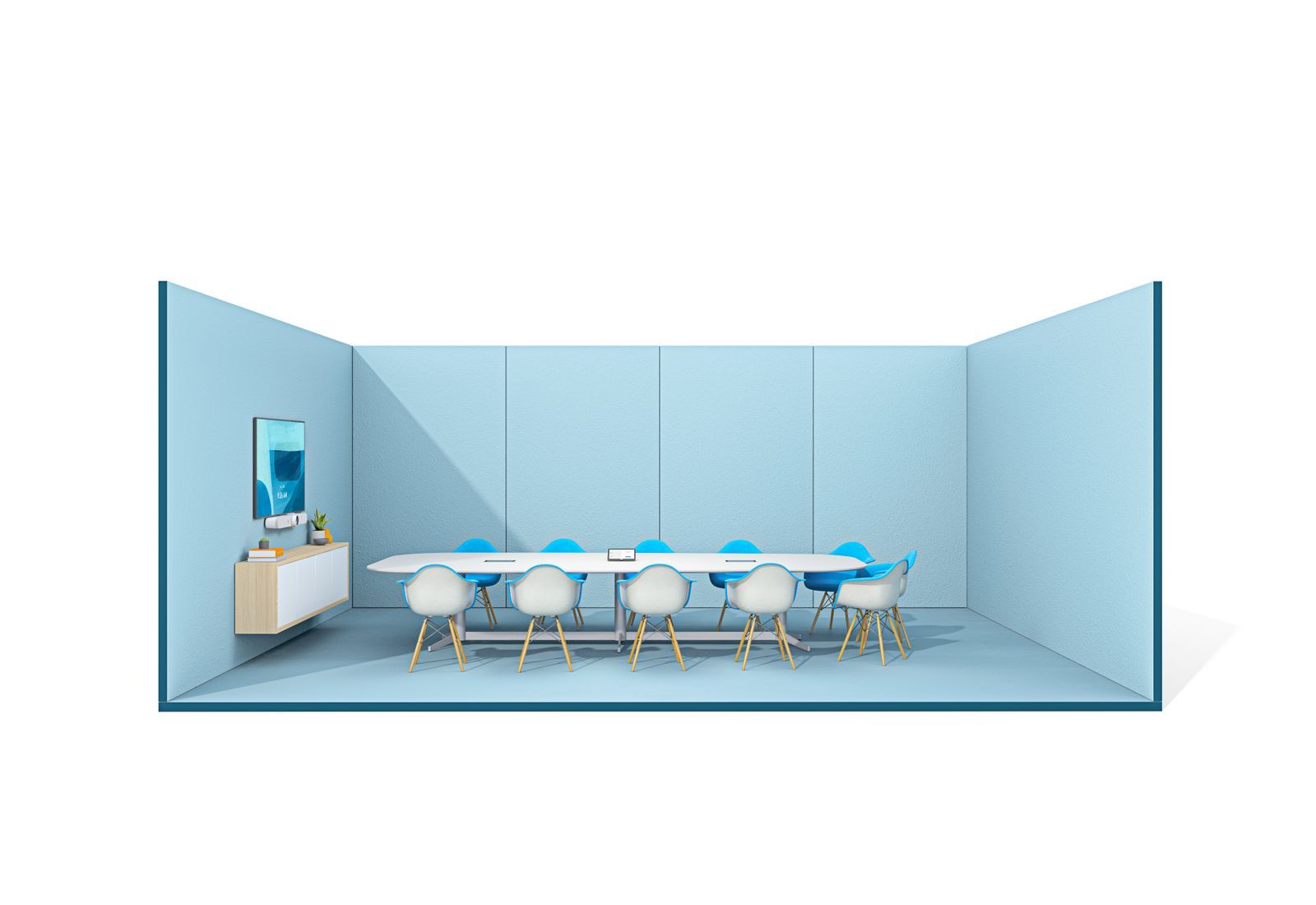 Logitech Rally Bar sistema di conferenza Collegamento ethernet LAN Sistema di videoconferenza di gruppo [960-001311]