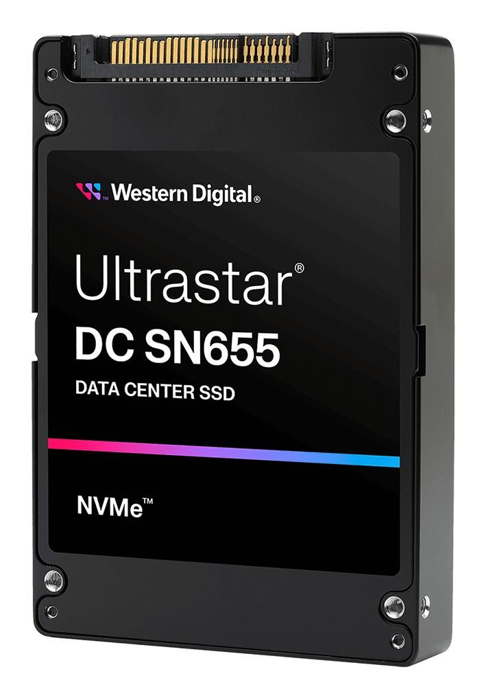 Western Digital Ultrastar DC SN655 3,84 TB U.3 PCI Express 4.0 NVMe TLC 3D NAND [0TS2458]