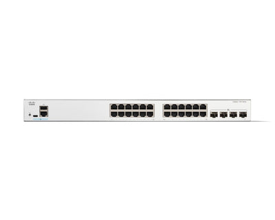 Cisco C1300-24T-4X switch di rete Gestito L2/L3 Gigabit Ethernet (10/100/1000) Bianco [C1300-24T-4X]