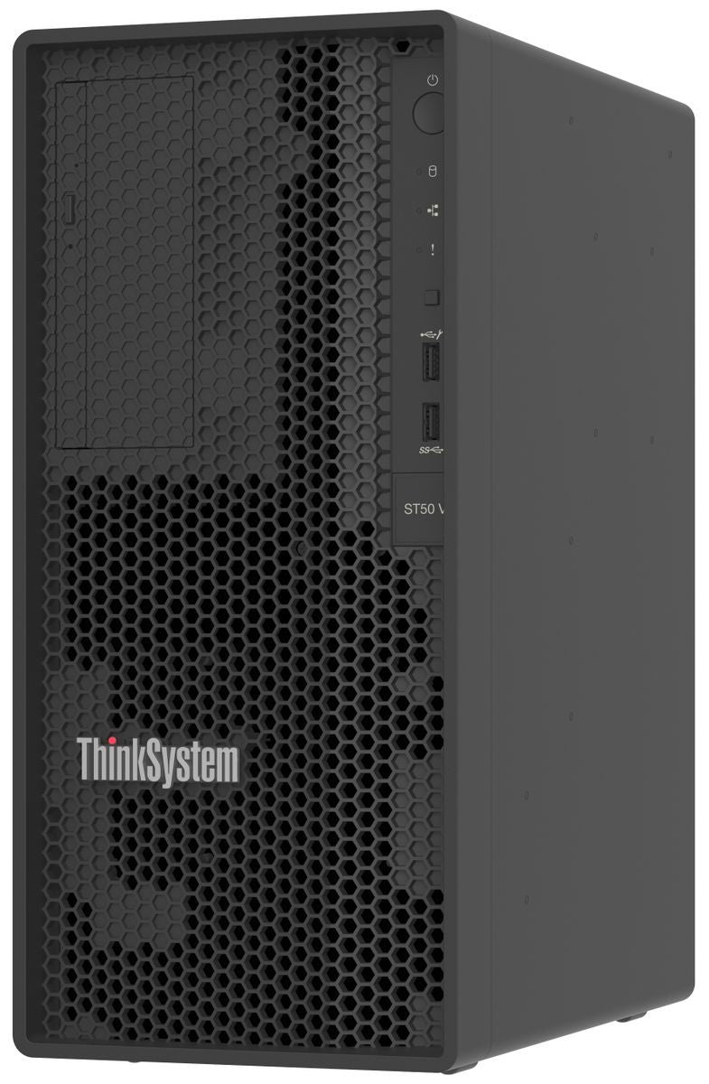 Lenovo ThinkSystem ST50 V3 server 1,92 TB Tower Intel Xeon E E-2434 3,4 GHz 32 GB DDR5-SDRAM 500 W [7DF3A00YEA]