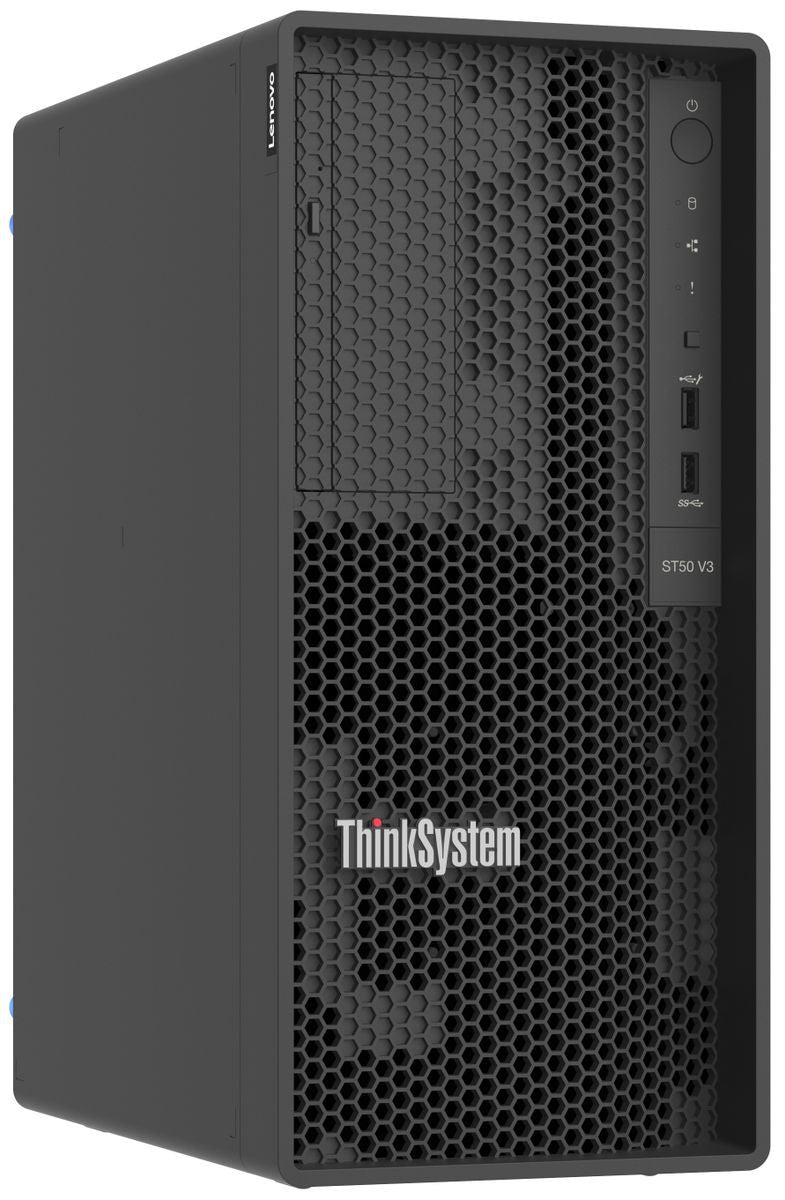 Lenovo ThinkSystem ST50 V3 server 1,92 TB Tower Intel Xeon E E-2434 3,4 GHz 32 GB DDR5-SDRAM 500 W [7DF3A00YEA]