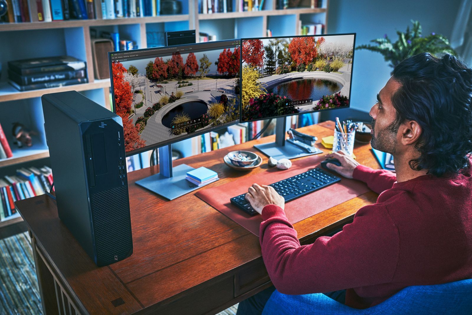 HP Z2 G9 Intel Core i7 i7-14700 16 GB DDR5-SDRAM 512 GB SSD Windows 11 Pro SFF Stazione di lavoro Nero [996M4ET#ABZ]