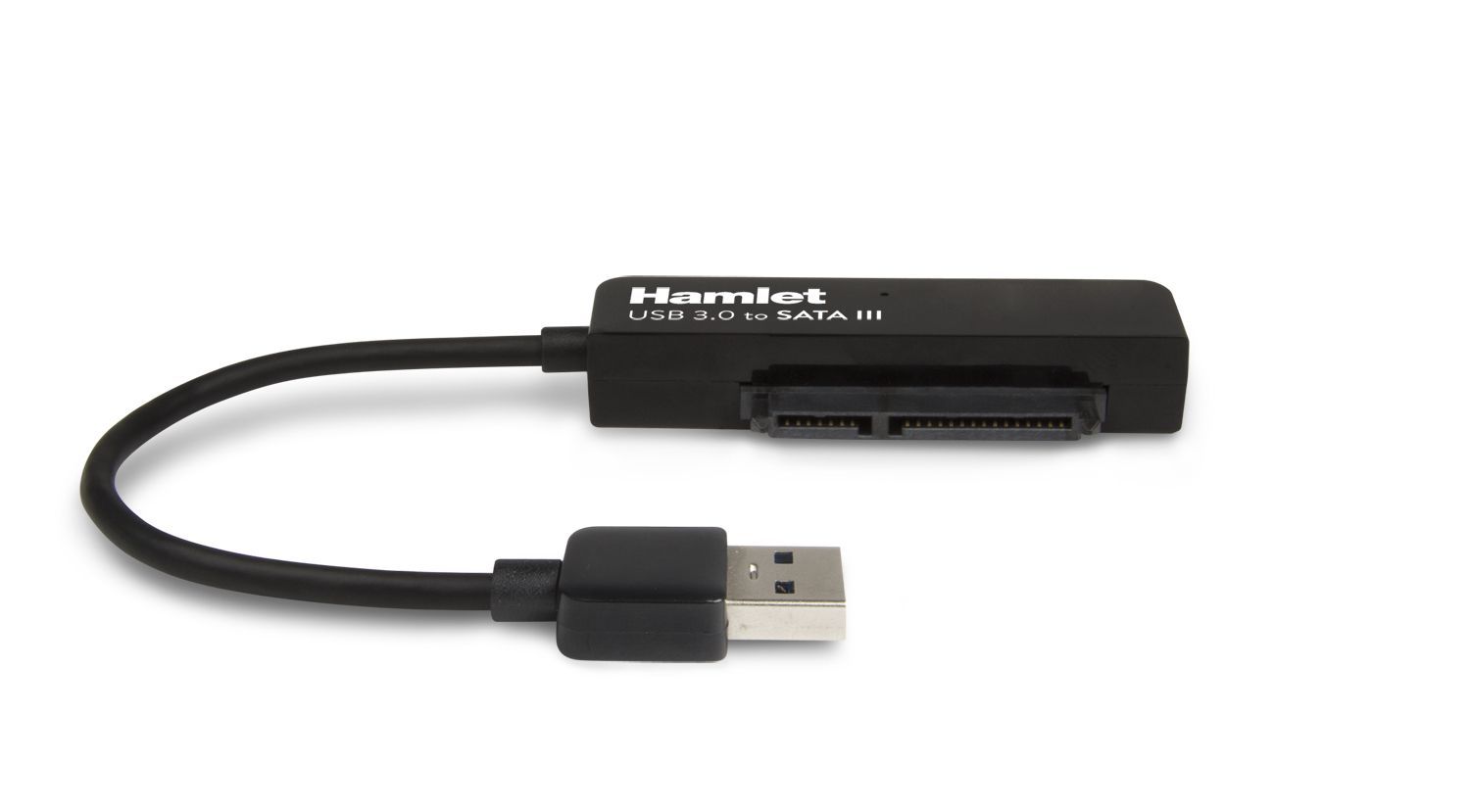 Hamlet Adattatore USB 3.0 to SATA III per collegare hard disk p SSD a pc [XADU3SATA]