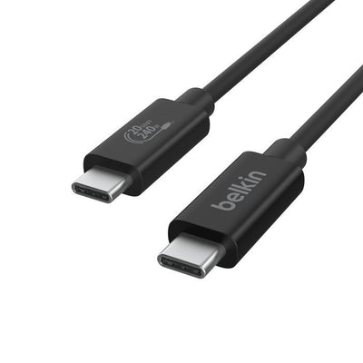 Belkin INZ004BT2MBK cavo USB USB4 Gen 2x2 2 m USB C 20 Gbit/s 240 W Nero [INZ004BT2MBK]