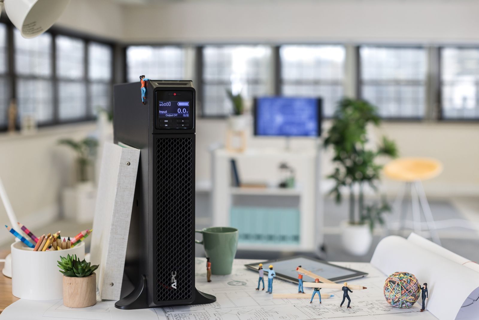 APC SRT1500XLI gruppo di continuità (UPS) Doppia conversione (online) 1,5 kVA 1500 W [SRT1500XLI]