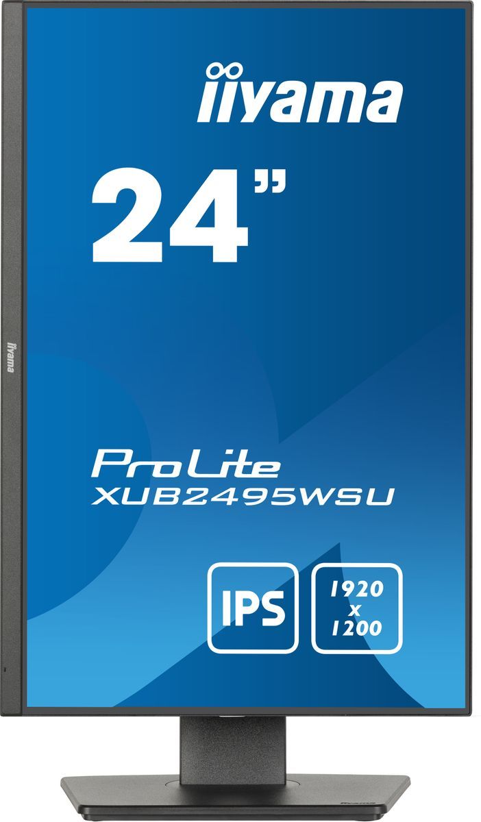 iiyama ProLite XUB2495WSU-B7 Monitor PC 61,2 cm (24.1") 1920 x 1200 Pixel WUXGA LED Nero [XUB2495WSU-B7]