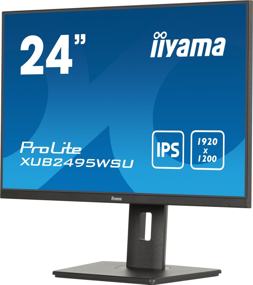 iiyama ProLite XUB2495WSU-B7 Monitor PC 61,2 cm (24.1") 1920 x 1200 Pixel WUXGA LED Nero [XUB2495WSU-B7]