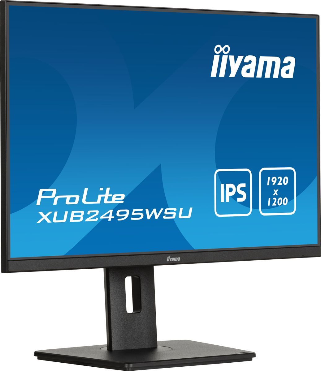 iiyama ProLite XUB2495WSU-B7 Monitor PC 61 cm (24") 1920 x 1200 Pixel 4K Ultra HD LED Nero [XUB2495WSU-B7]