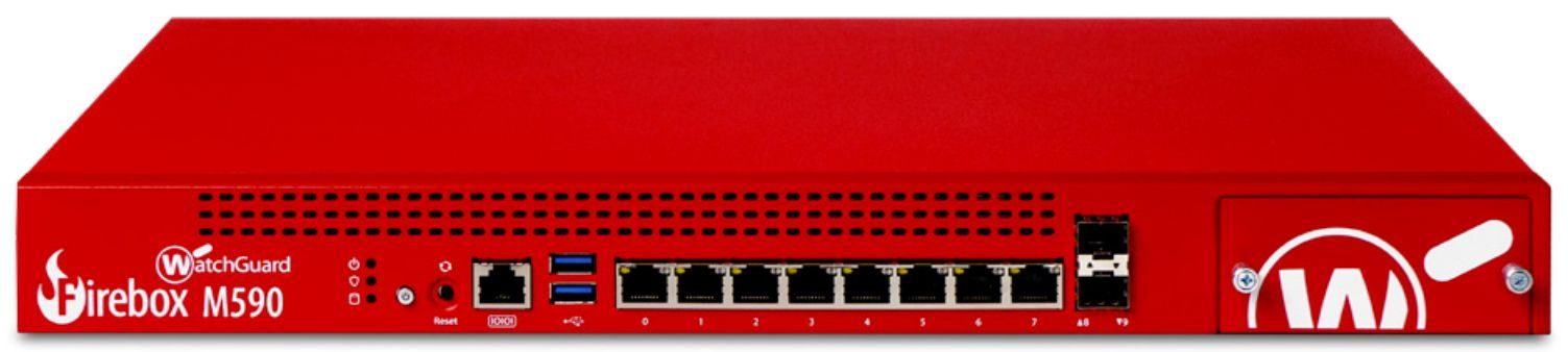 WatchGuard Firebox Trade up to M590 firewall (hardware) 3,3 Gbit/s [WGM59002103]