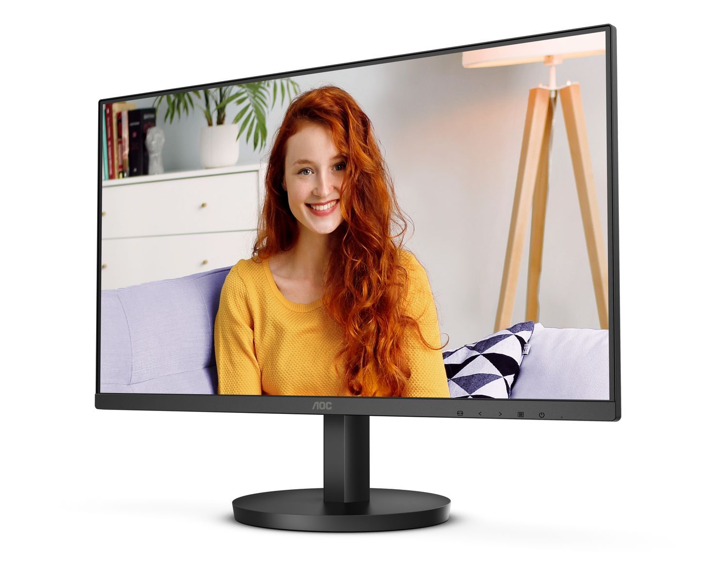 AOC 24B3HMA2 Monitor PC 60,5 cm (23.8") 1920 x 1080 Pixel Full HD LED Nero [24B3HMA2]