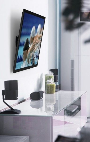 Reflecta 23141 Supporto TV a parete 152,4 cm (60") Nero [SOPAR23141]