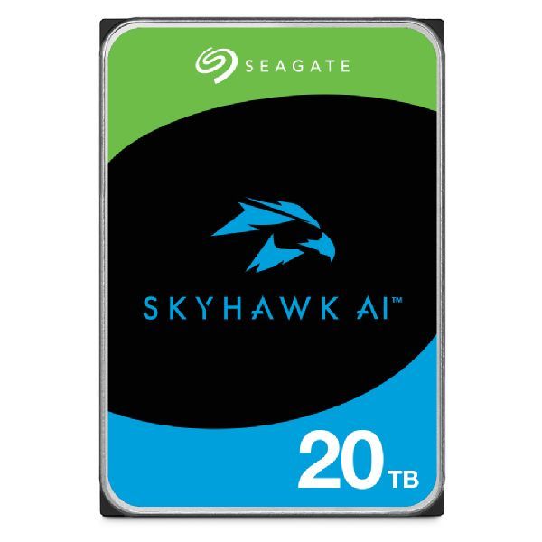 Seagate SkyHawk AI disco rigido interno 20 TB 7200 Giri/min 512 MB 3.5" Serial ATA III [ST20000VE003]