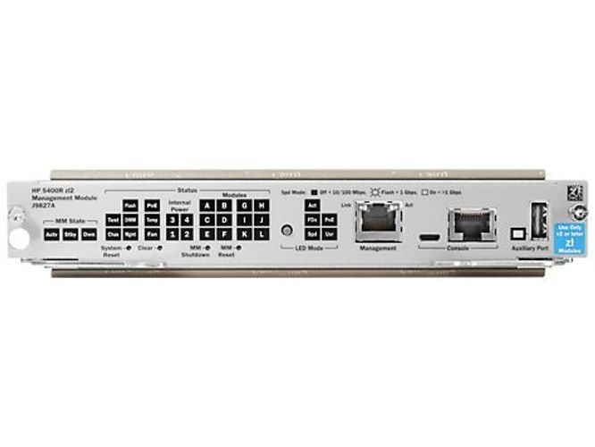 Hewlett Packard Enterprise 5400R zl2 Management Module modulo del commutatore di rete [J9827A]