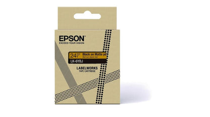 Epson C53S672076 nastro per etichettatrice Nero su giallo [C53S672076]