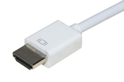 Link Accessori LKADAT10B cavo e adattatore video 0,15 m VGA (D-Sub) HDMI tipo A (Standard) Bianco [LKADAT10B]
