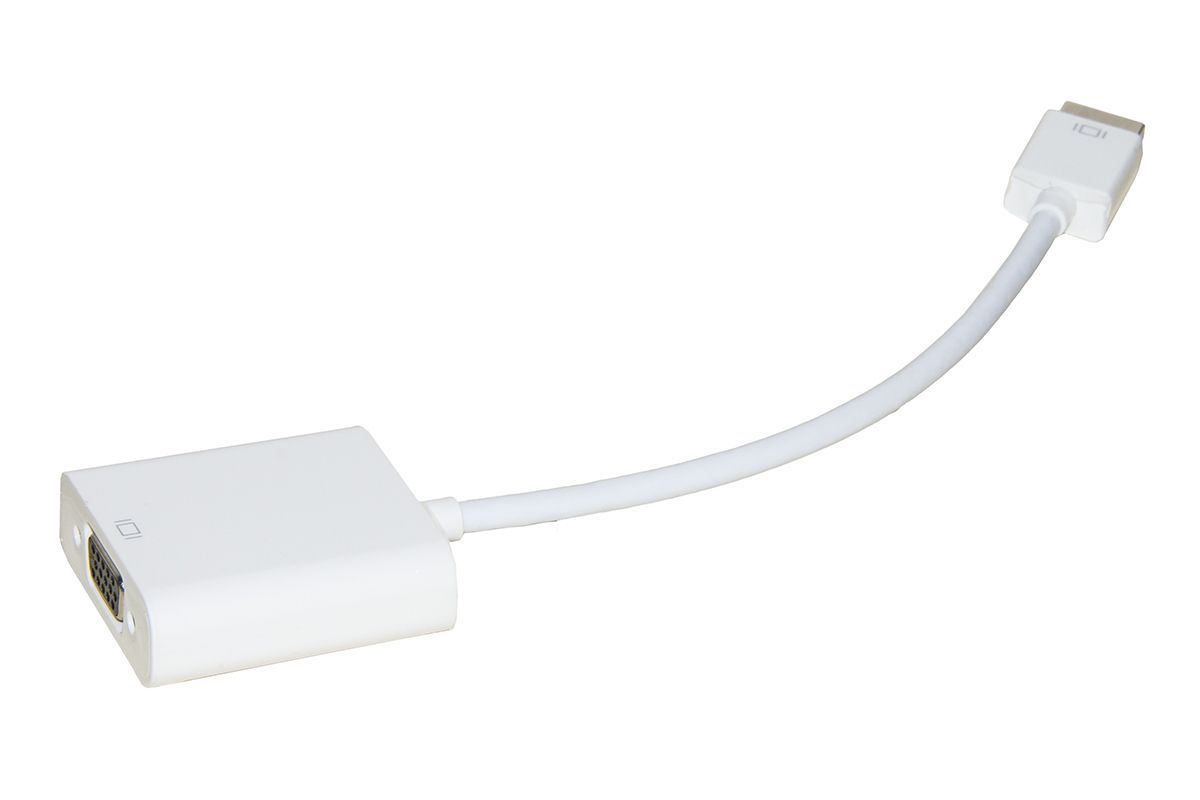 LINK Adattatore Hdmi Tipo A Maschio A Vga Femmina Con Audio Bianco [LKADAT10B]