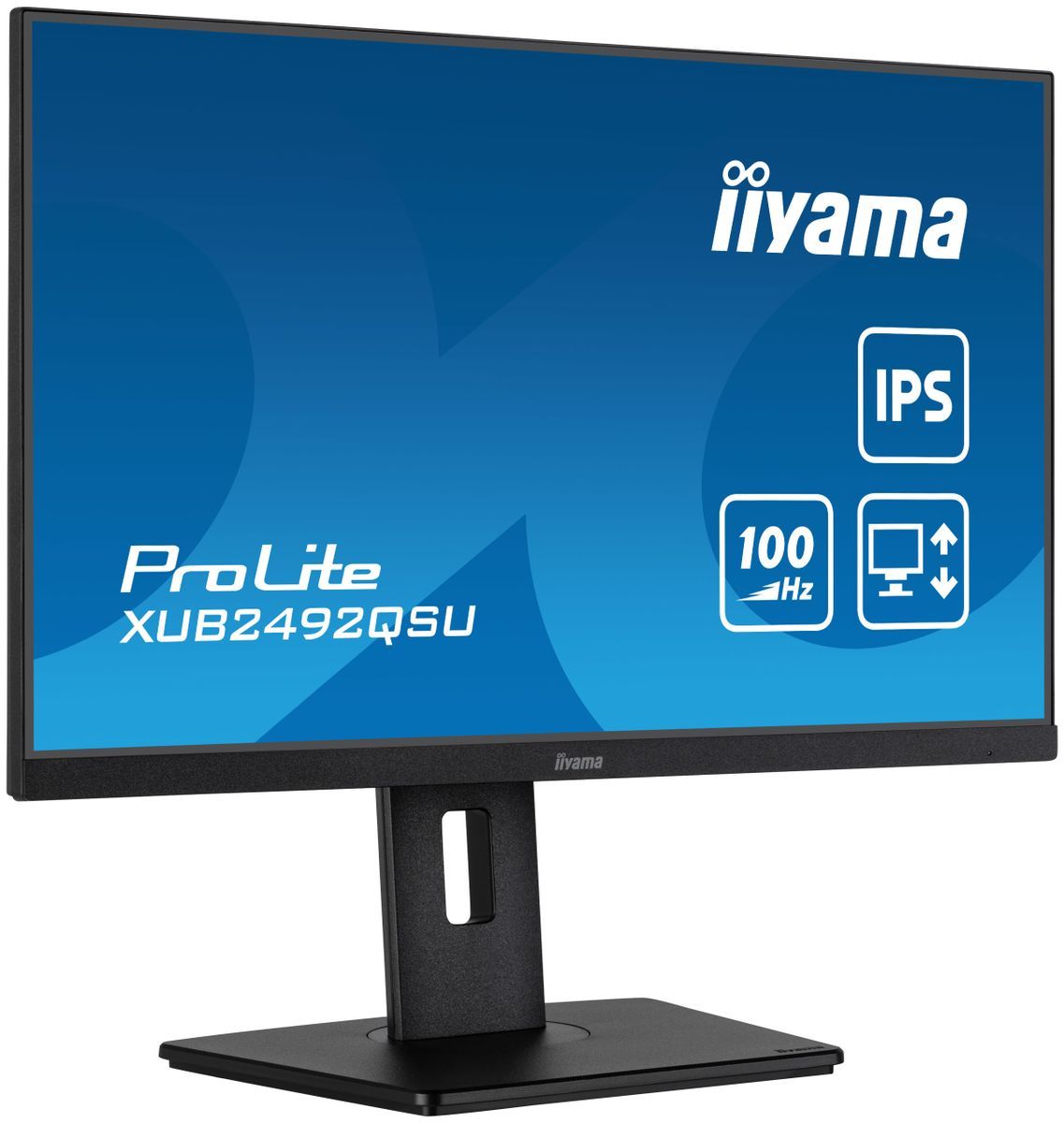 iiyama ProLite XUB2492QSU-B1 Monitor PC 60,5 cm (23.8") 2560 x 1440 Pixel Wide Quad HD LED Nero [XUB2492QSU-B1]