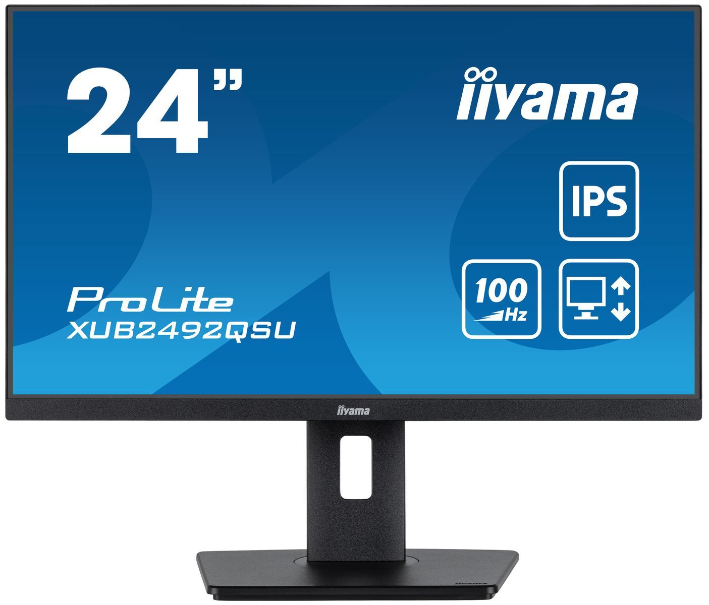 iiyama ProLite XUB2492QSU-B1 Monitor PC 60,5 cm (23.8") 2560 x 1440 Pixel Wide Quad HD LED Nero [XUB2492QSU-B1]