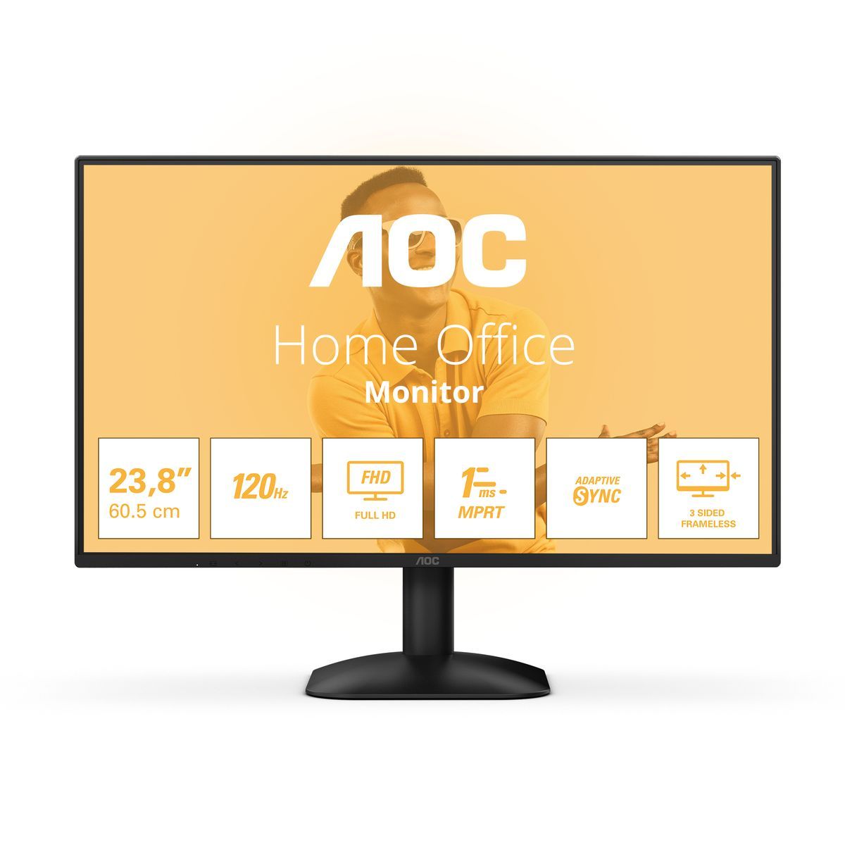AOC 24B31H Monitor PC 60,5 cm (23.8") 1920 x 1080 Pixel Full HD Nero [24B31H]