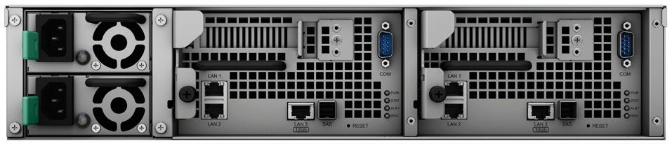 Synology RackStation SA3200D server NAS e di archiviazione Armadio (2U) Collegamento ethernet LAN Nero, Grigio D-1521 [SA3200D]