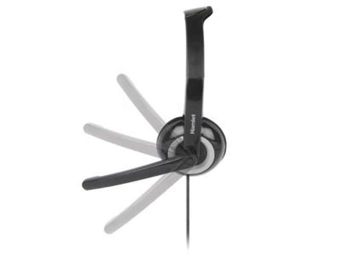Hamlet Smart Headset cuffia per computer con microfono e connessione usb [HHEADMUS]