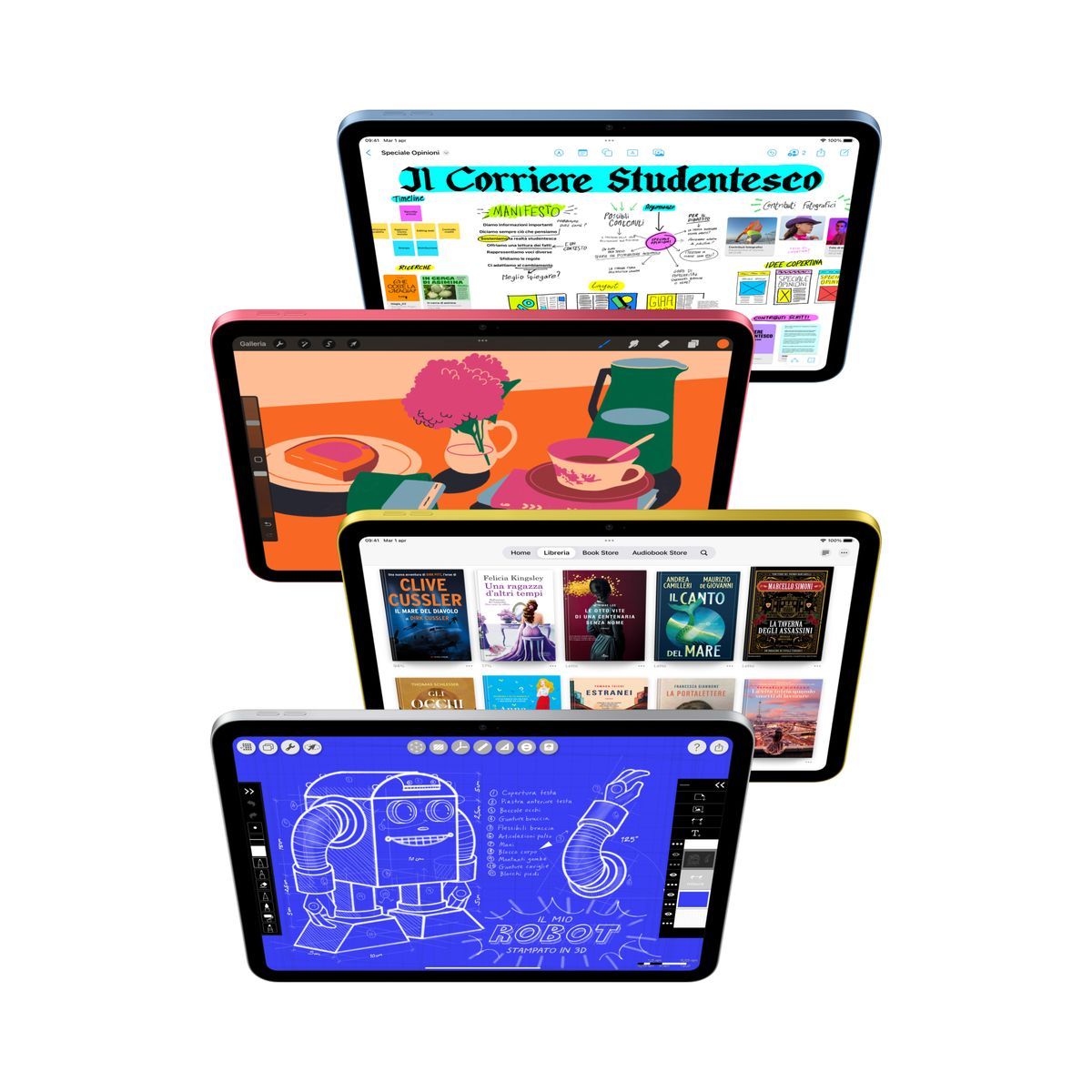 APPLE 11INCH IPAD WIFI 128GB, SILVER [MD3Y4TY/A]