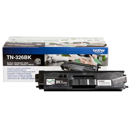 Brother TN-326BK cartuccia toner 1 pz Originale Nero [TN326BK]