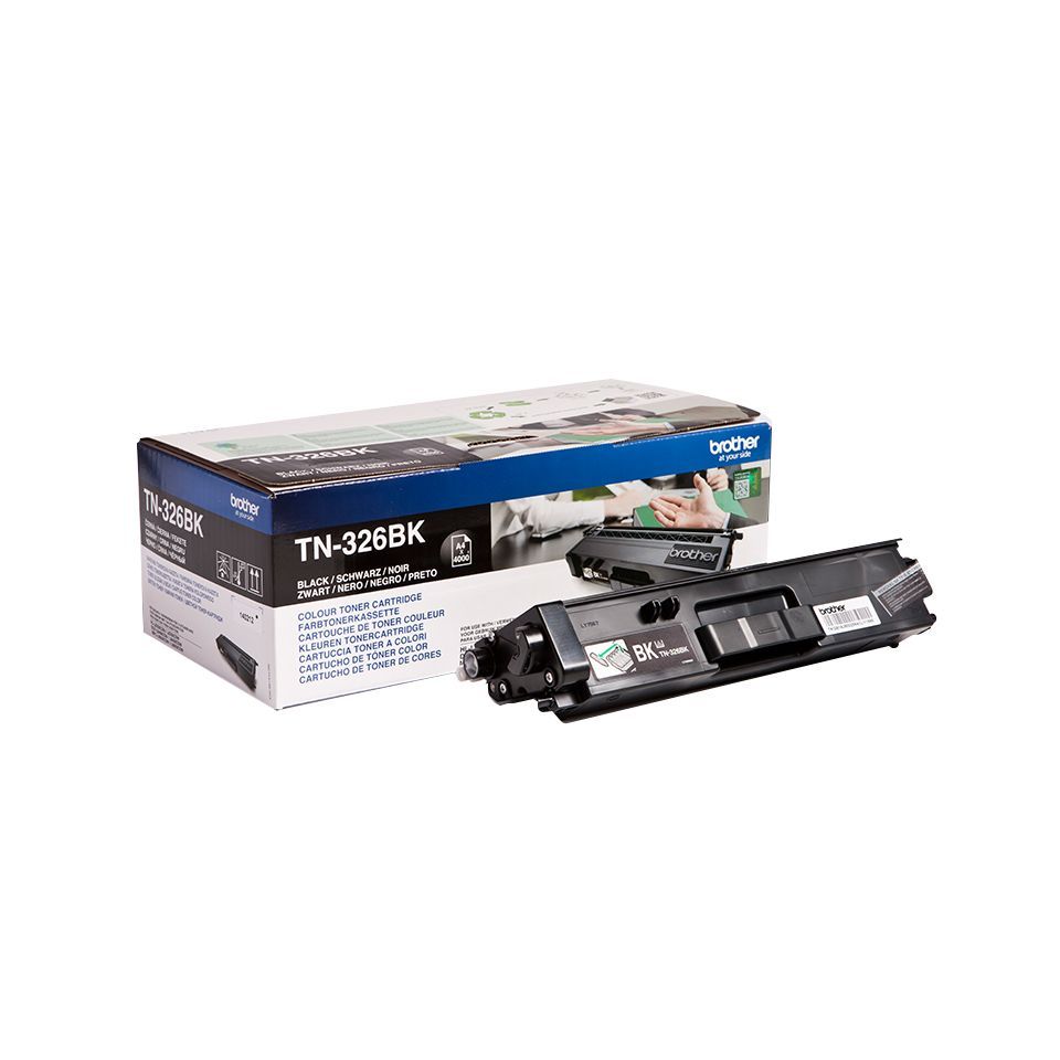 Brother TN-326BK cartuccia toner 1 pz Originale Nero [TN326BK]